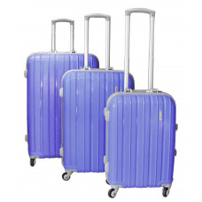 Bőrönd szett Linder Exclusiv PREMIUM COLOR ALUMINUM MC3058 S,M,L - Lila Előnézet