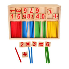 Montessori matematikai fejlesztő fa játék Előnézet