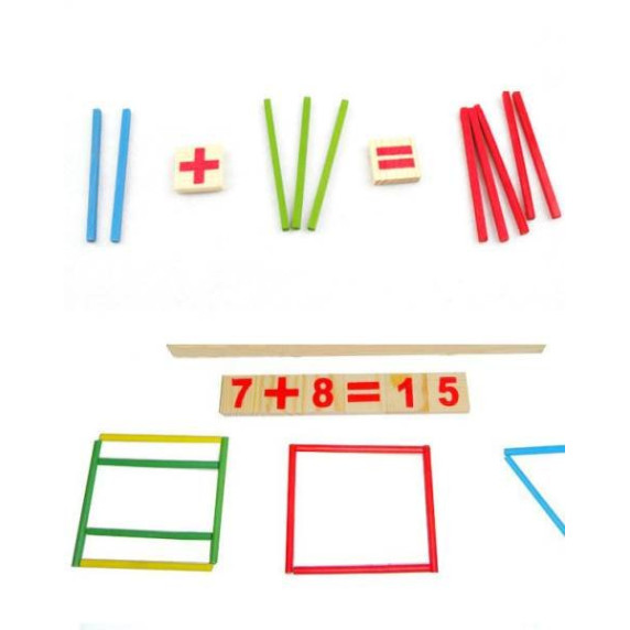 Montessori matematikai fejlesztő fa játék