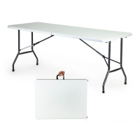 Összecsukható Catering kerti asztal 180 cm MODERN HOME - Fehér 