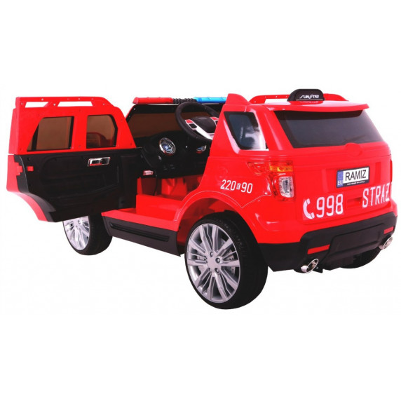 Elektromos kisautó SUV Lengyel tűzoltóság