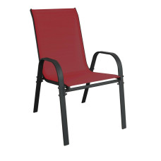 Kerti szék  Linder Exclusiv MC330885 STAPEL - sötétpiros 