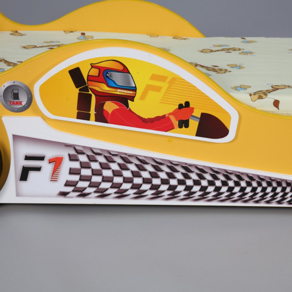Gyerekágy Monza Mini Inlea4Fun  - Sárga
