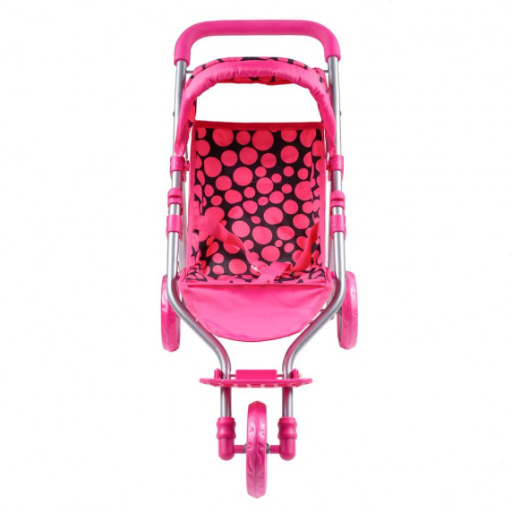 Játék sportbabakocsi PlayTo Olivie - sötét rózsaszín