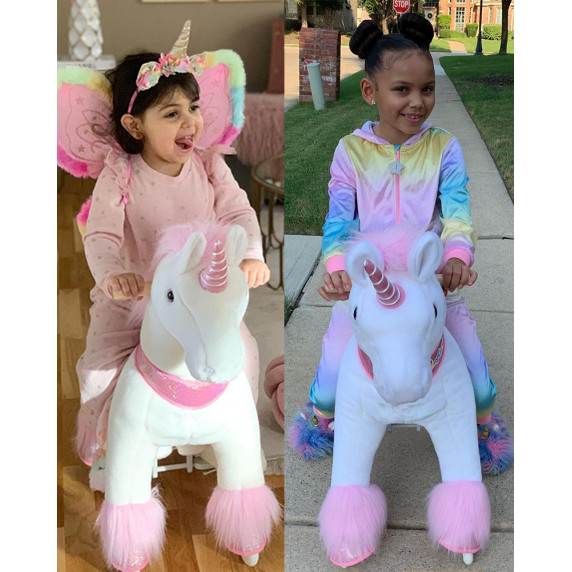 Vágtázó póni PonyCycle 2021 Pink Unicorn - Kicsi