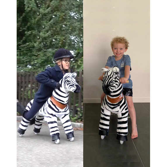 Vágtázó póni PonyCycle 2021 Zebra - Kicsi