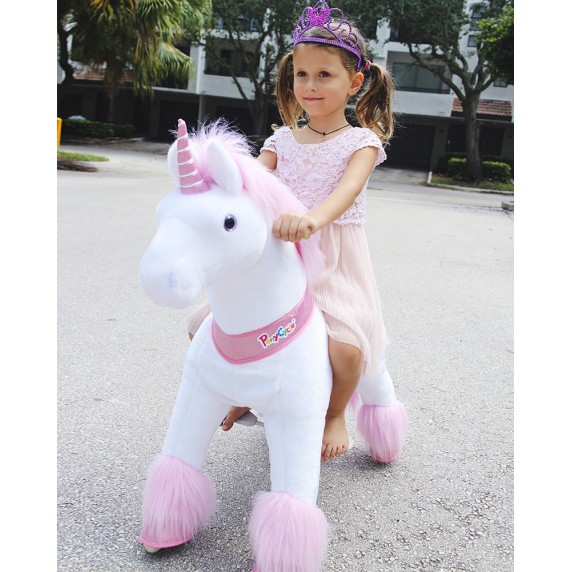 Vágtázó póni PonyCycle 2021 Pink Unicorn - Nagy