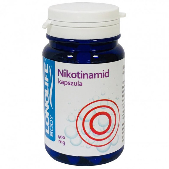 Longlife Nikotinamid B3-vitamin kapszula 60 db