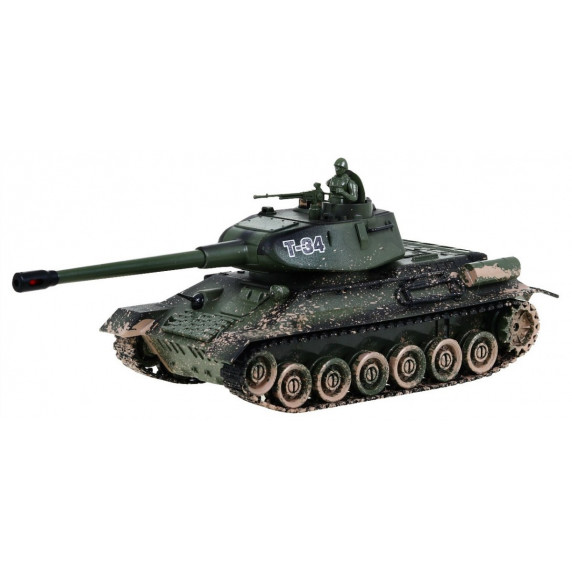 Távirányítós RC Tank T-34 Camouflage 1:28