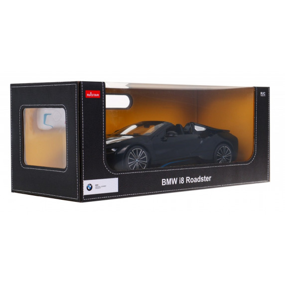 RC Távirányítós autó BMW I8 Roadster 1:12 - fekete