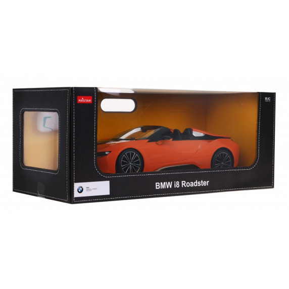 RC Távirányítós autó BMW I8 Roadster 1:12 - narancssárga