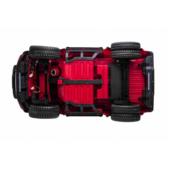 Elektromos kisautó Ford Super Duty - piros