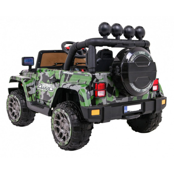 Elektromos kisautó Jeep BRD-7588 Full Time 4WD Moro