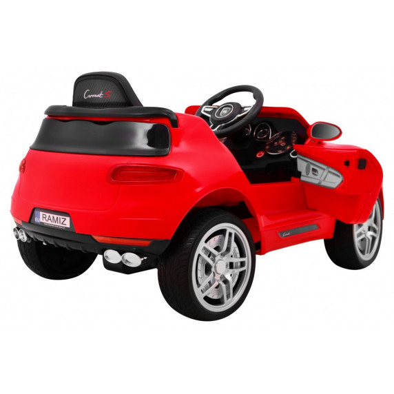 Elektromos kisautó Coronet Turbo S - piros