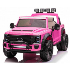 Elektromos kisautó Ford Super Duty - rózsaszín Előnézet