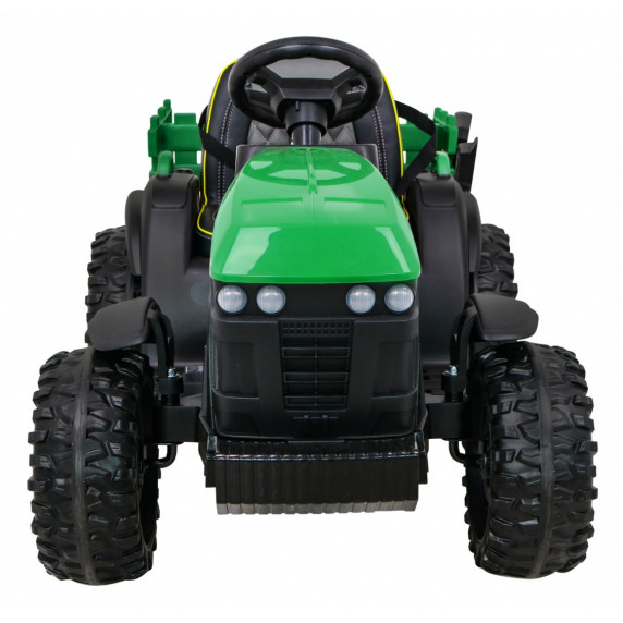 Titanium traktor utánfutóval - zöld