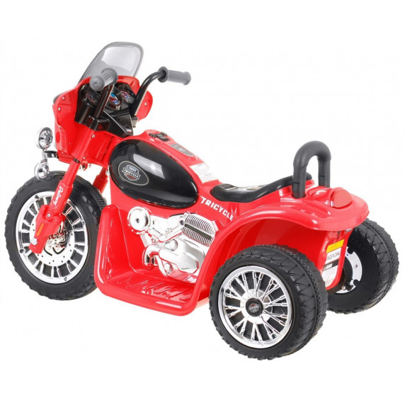 Elektromos kismotor Chopper - Piros