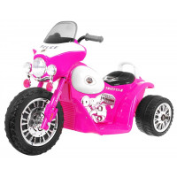 Elektromos kismotor Chopper - Rózsaszín 