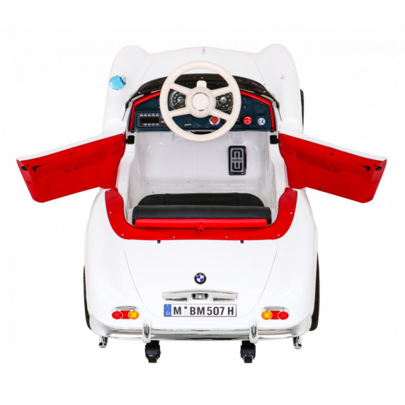 Elektromos kisautó BMW 507 Retro - fehér