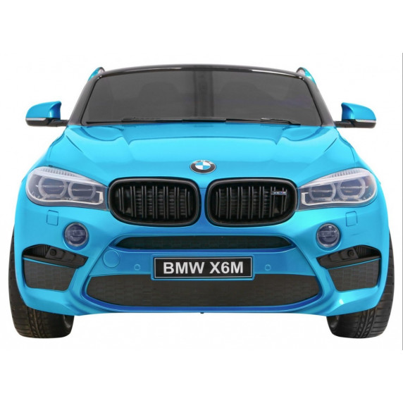 BMW X6M XXL Elektromos kisautó lakozott kivitel - világos kék