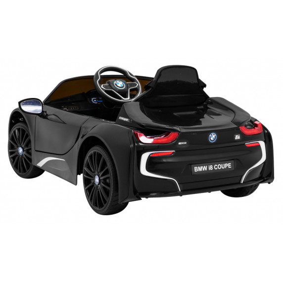Elektromos kisautó BMW i8 LIFT Coupe - Fekete
