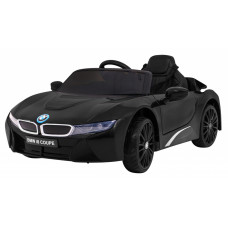 Elektromos kisautó BMW i8 LIFT Coupe - Fekete Előnézet