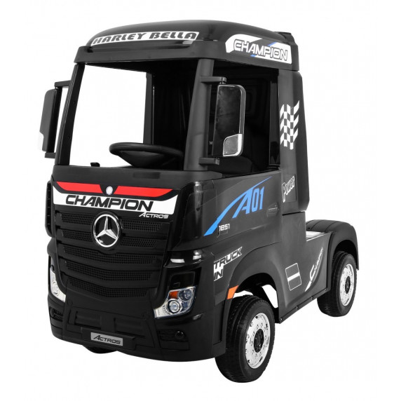Elektromos kamion Mercedes Benz Actros - Fekete