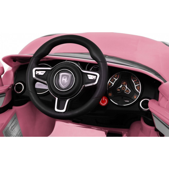 Elektromos kisautó Coronet Turbo S - rózsaszín