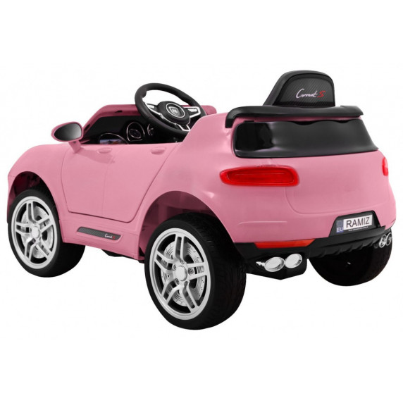 Elektromos kisautó Coronet Turbo S - rózsaszín