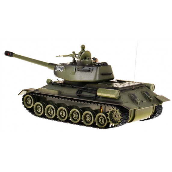 Távirányítós tank T-34 1:28 Inlea4Fun RC Tank BATTLE TANK 