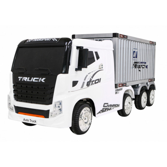 Elektromos konténerszállító kamion Inlea4Fun - Fehér
