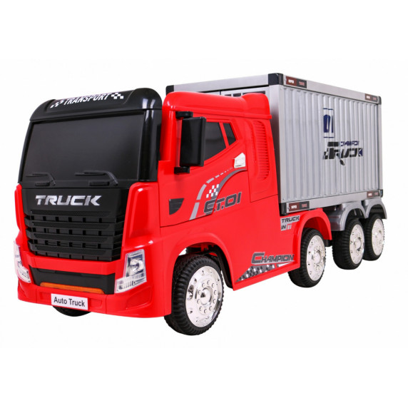 Elektromos konténerszállító kamion Inlea4Fun - Piros