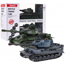 RC Tank T-34 és Tiger 1:28 Előnézet