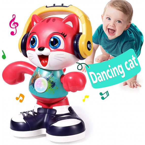 Interaktiv táncoló macska HOLA Dancing Cat
