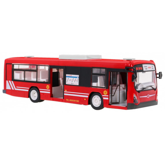 Távirányítós autóbusz Inlea4Fun 1:20 - Piros