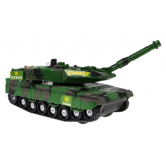 Tank Inlea4Fun Main Tank Combat - zöldes terepmintával