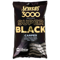 Takarmánykeverék 3000 Super Black Carpe 1 kg Sensas 11582 