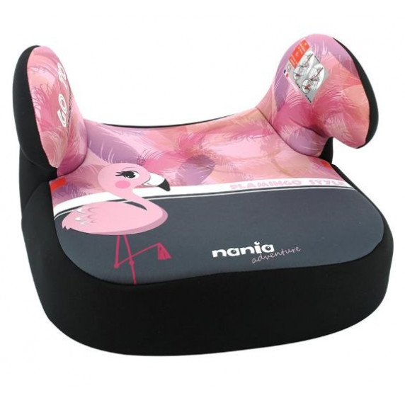 Autósülés ülésmagasító Nania ANIMALS Dream 2020 15-36 kg - Flamingó