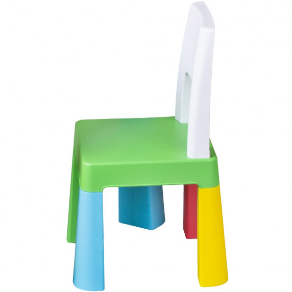 Gyerekasztal székkel Tega Multifun - multicolor